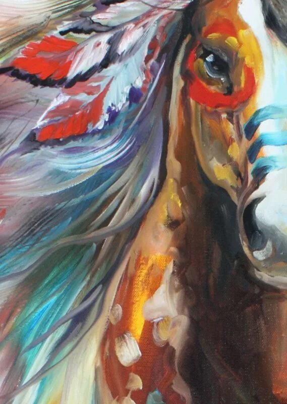 Американский пейнтхорс. Пегий кватерхорс. Paint horse. Paint horse. Художник марсия болдуин.