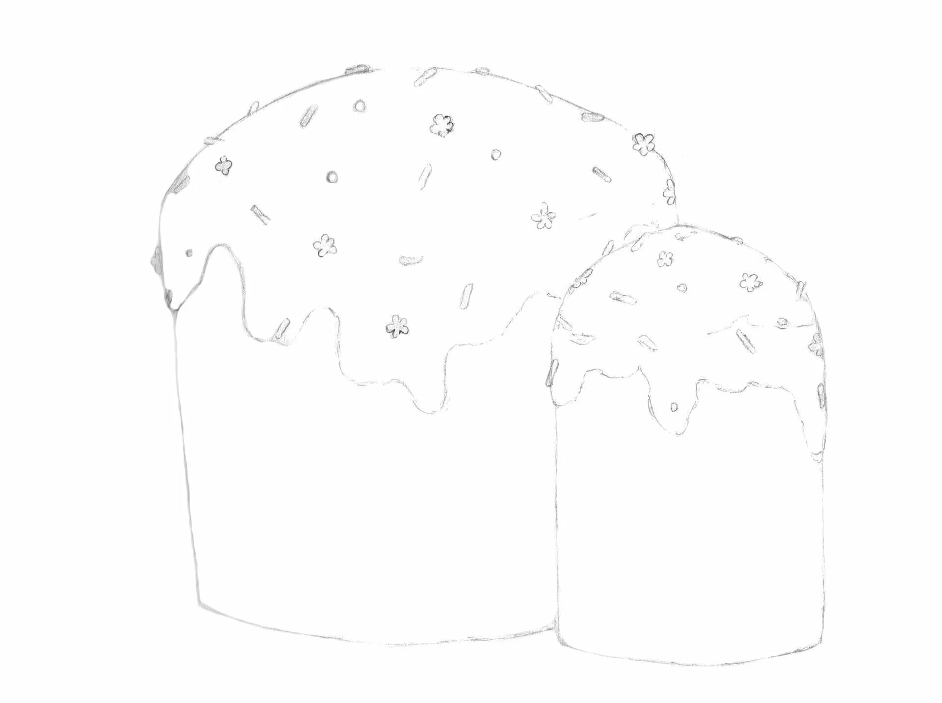 Рисунок на пасху. Как нарисовать куличик. Кулич рисунок поэтапно. Рисунок кулича на пасху. Раскраска кулича на пасху.