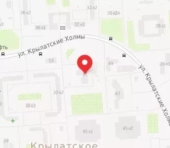 Травмпункт крылатские холмы 30 корп 2