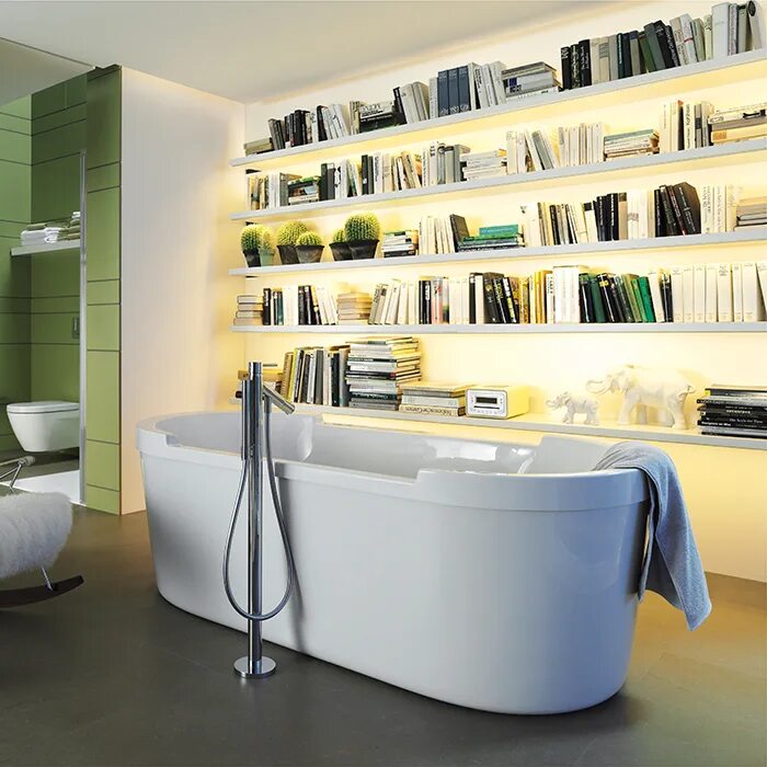 Duravit Design by s+ARCK. Ванная комната. Интерьер ванны. Оригинальные Ванные комнаты.