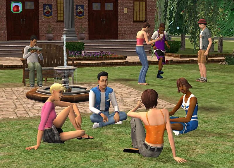 Поиграть на четверых. The SIMS 2: университет. Симс 2 университет. Симс 2 геймплей. Симс 2 Ultimate collection.