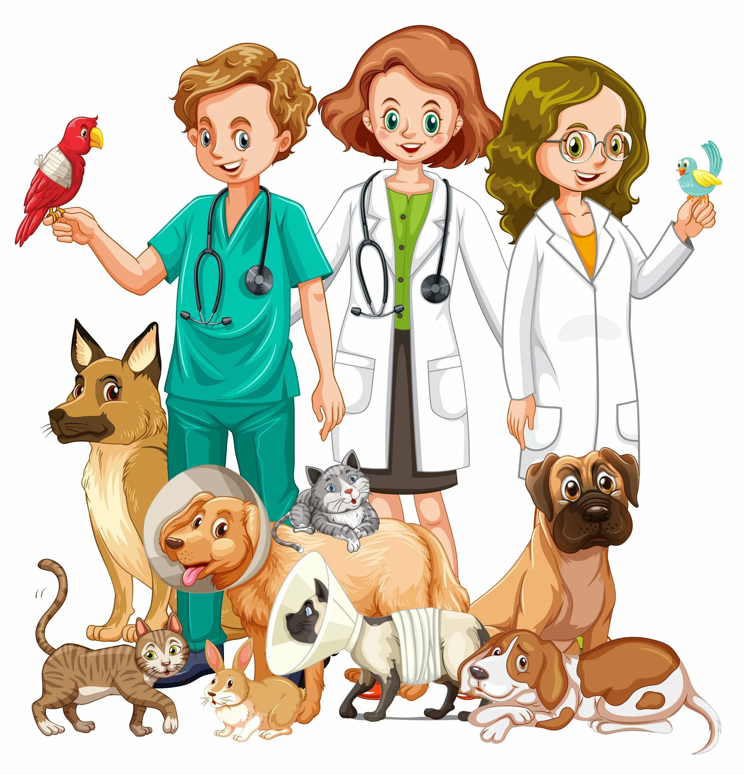 Pet them. С днем ветеринарного работника. Ветеринар мультяшный. Картина ветеринар. С праздником ветеринара.