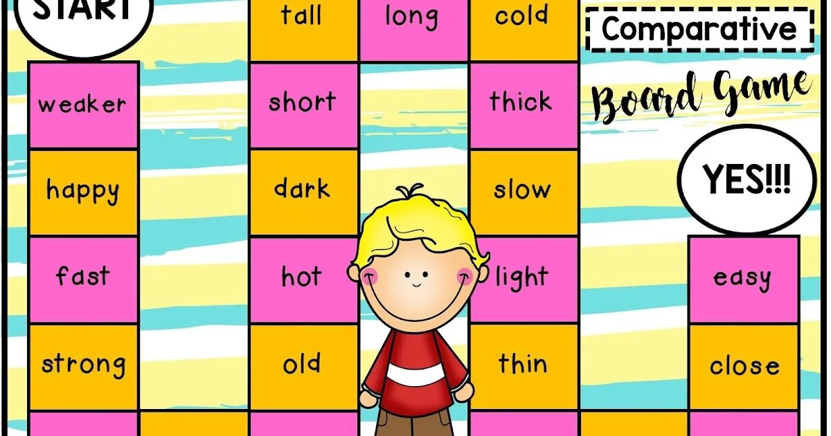 Degrees of comparison games. Comparative adjectives board game for kids. comparison of adjectives board game. degrees of comparison of adjectives board game. игры degrees of comparison.