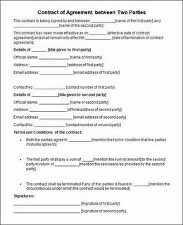 Details of parties