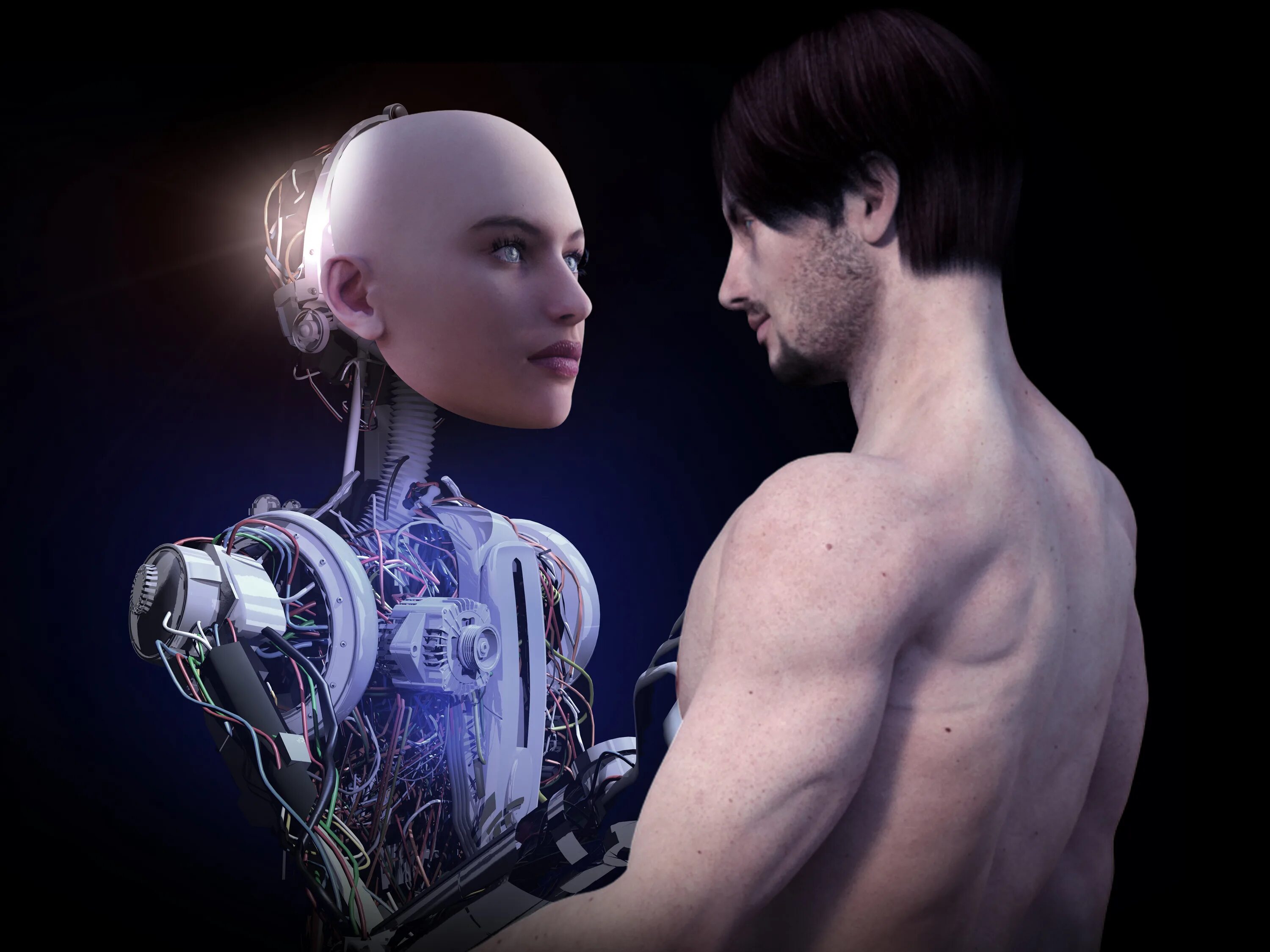 Женщина робот. Робот с искусственным интеллектом. Робот мужчина. Искусственный интеллект девушка. Житель ии