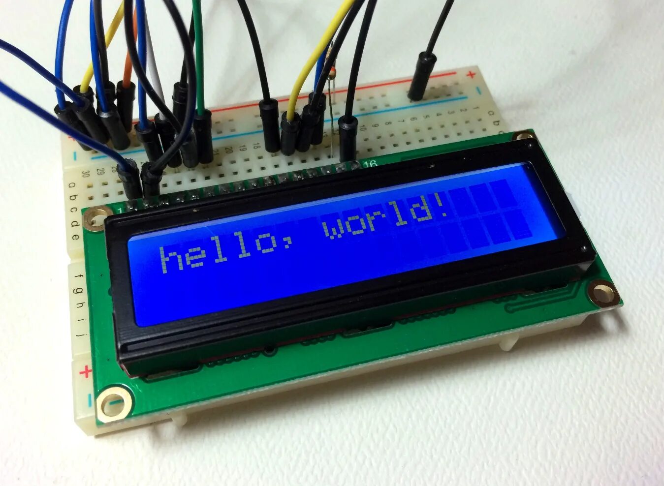 C display