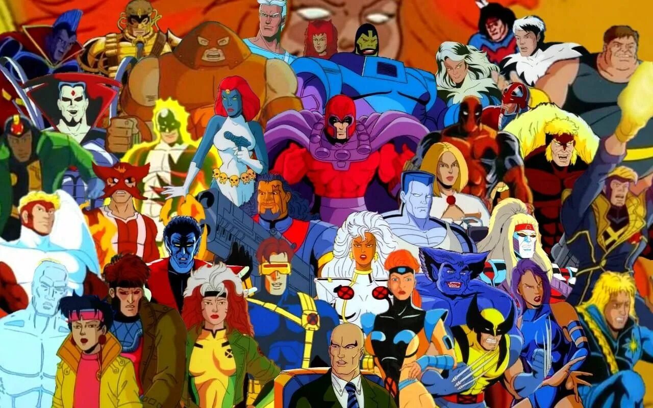 X men 1997. Люди Икс 1992.