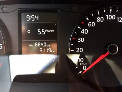 Расход топливо фольксваген