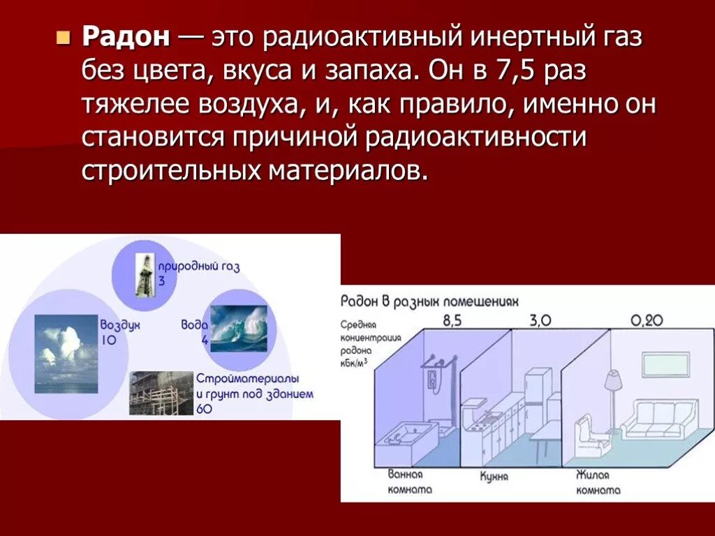 Он тяжелее воздуха в раза. Радон благородный ГАЗ. Радон инертный ГАЗ. Радиоактивный Радон. Радиоактивный ГАЗ Радон.