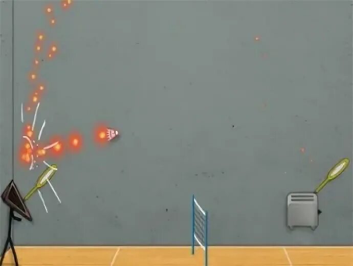 Stick player. Stick player