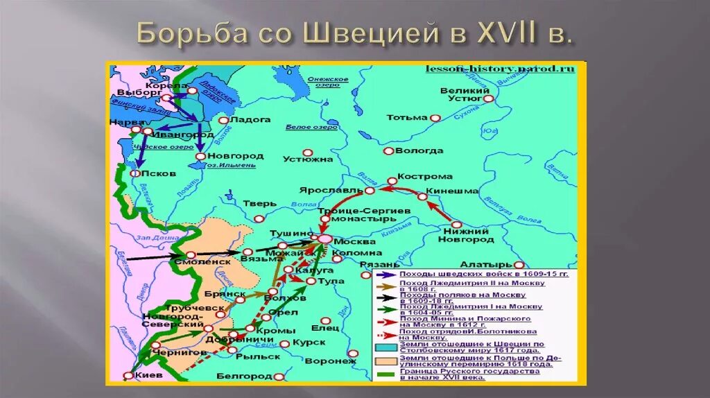 Борьба со швецией 7 класс история россии. Причина борьбы России со Швецией в 17 веке. Войны со Швецией в 17 веке таблица. Отношения со Швецией в 17 веке.