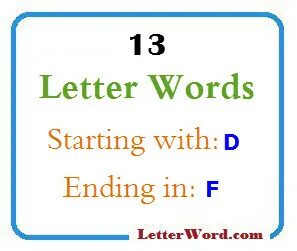 English word 6 letters