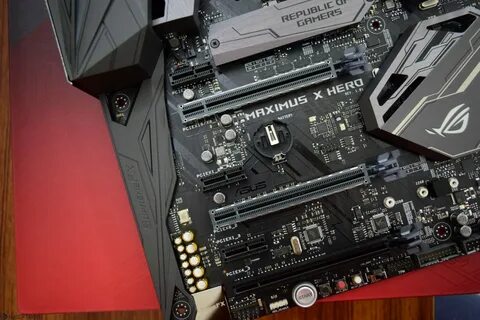 Материнская плата asus rog maximus ix hero