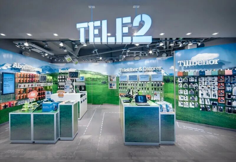 Теле2 магазин купить. Tele2 магазин. Теле2 Швеция. Салон теле2 Швеция. Салоны теле2 в Швеции фото.