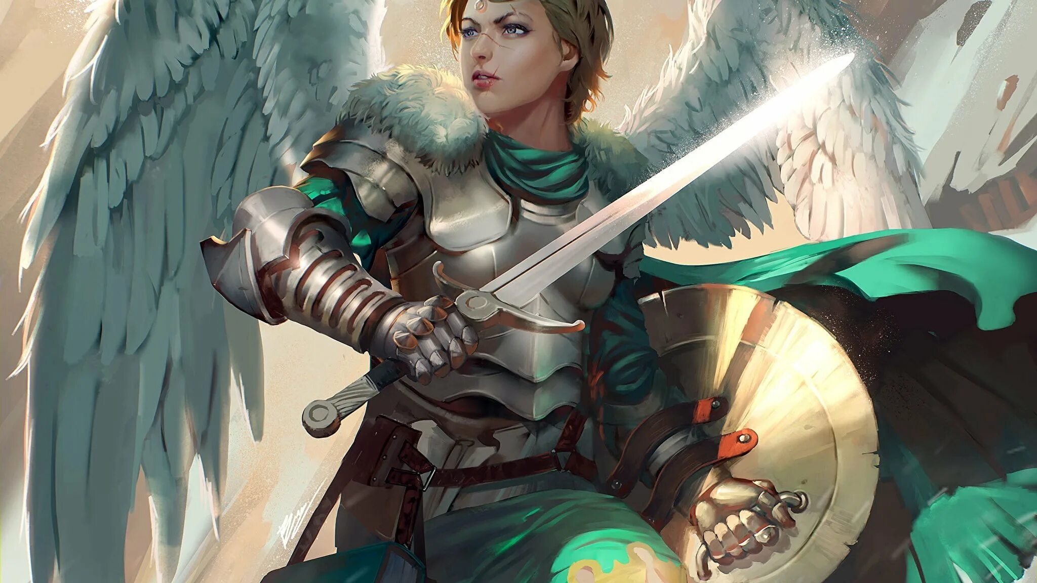 Valkyrie bryan. Фулона Валькирия. Меч Валькирии. Ангел арт. Ангел воин.