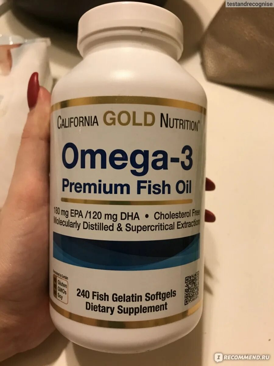 California gold nutrition omega 3 premium fish