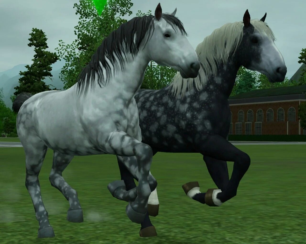 Horse sim. Першерон Блу Роан. Симс 3 питомцы лошадь Лузитано. SIMS 3 лошади. Dapple Grey Horse SIMS 3.