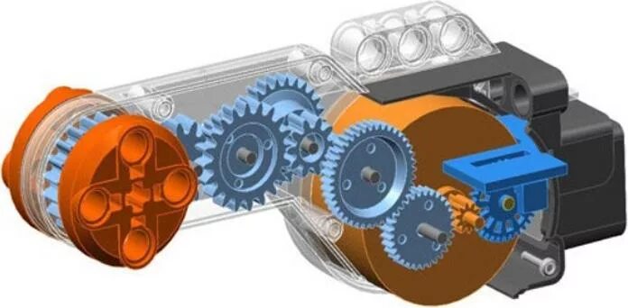 Сервомотор назначение применение в моделях роботов. Большой сервомотор ev3 (45502). Мотор NXT. Большой мотор ev3.