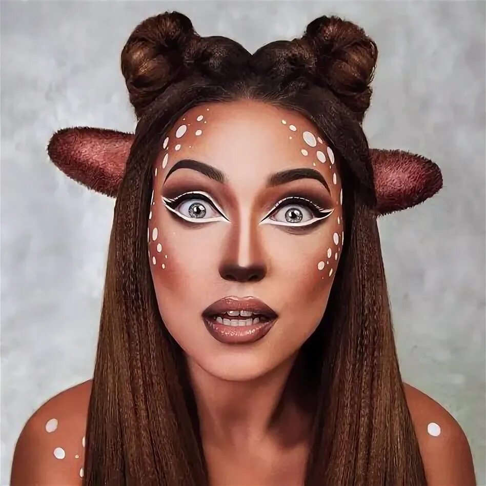 Макияж оленя легкий Pin on Halloween Costumes