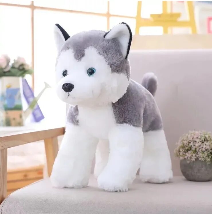 Игрушка хаски купить. Plush Toys игрушки хаски. Игрушка Husky плюшевая. Плюшевый хаски Aurora. Хаски плюшевая игрушка икеа.