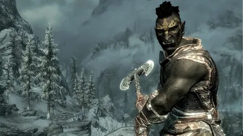 Skyrim-Orc-male-3.jpg - The Elder Scrolls 5: Skyrim. предыдущая. 