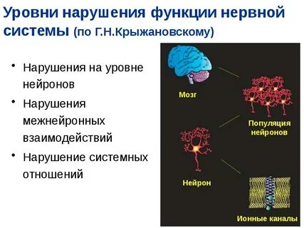 Нарушение т системы