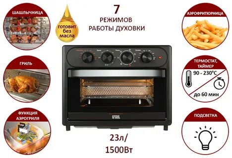 Мини печь gfgril gfao