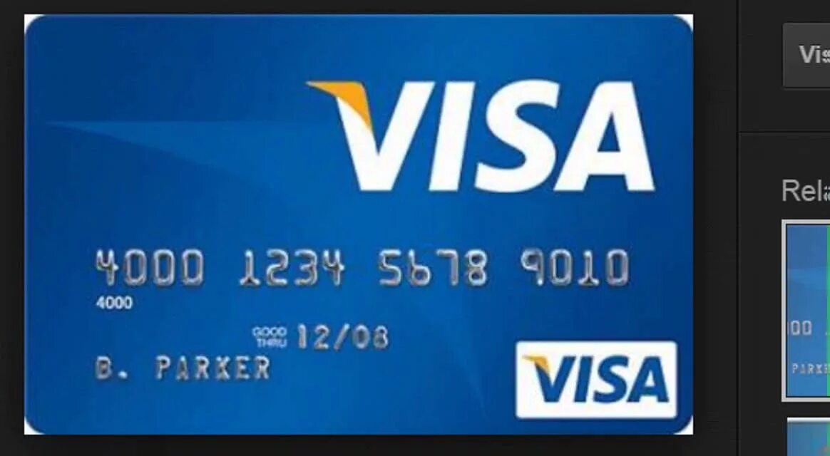 Visa kr