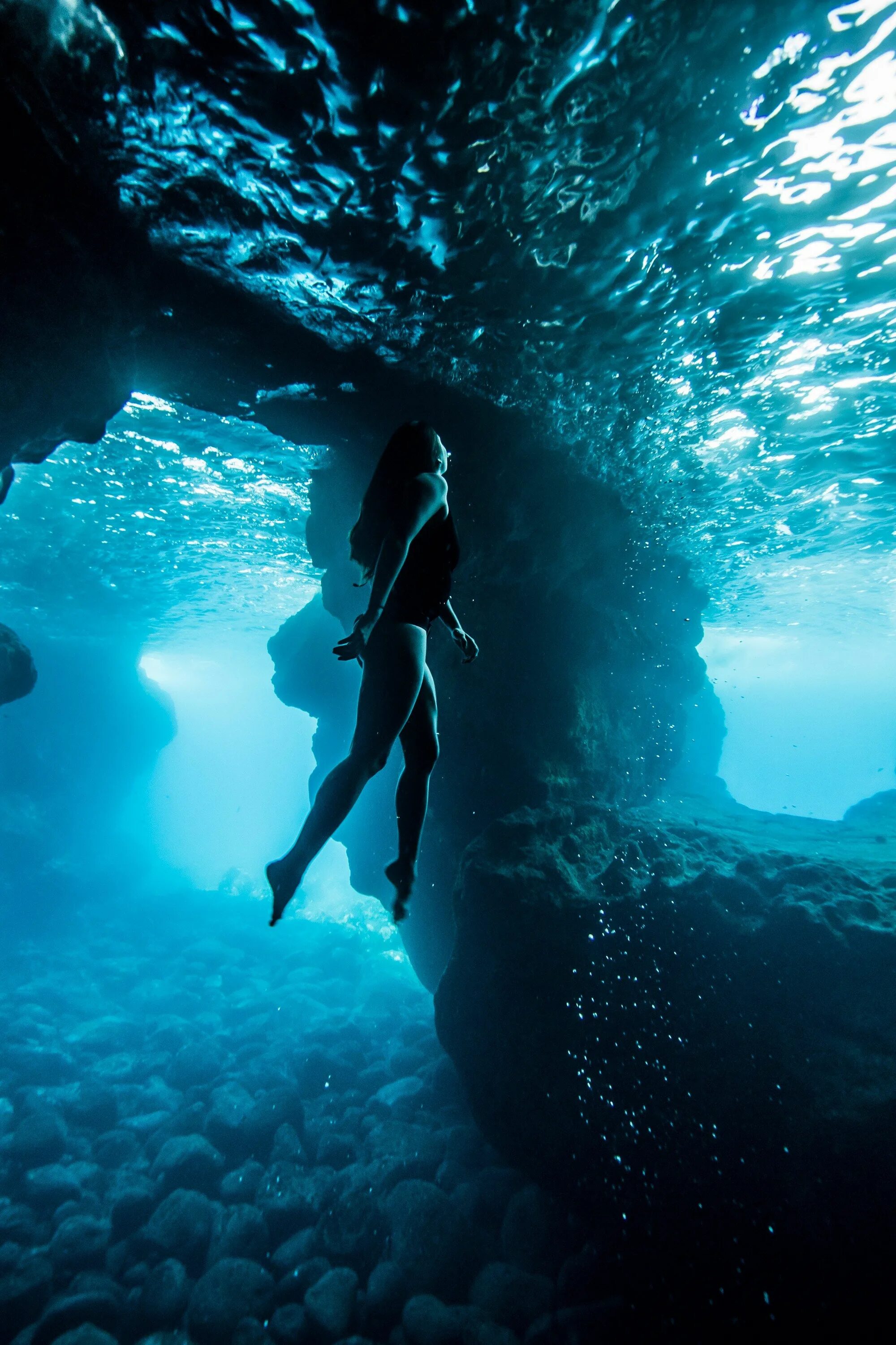 Deep underwater