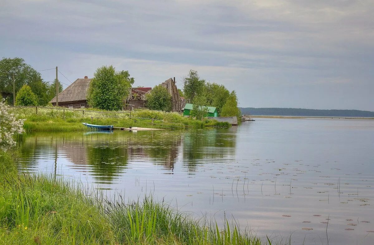 Озера деревня ленинградская область