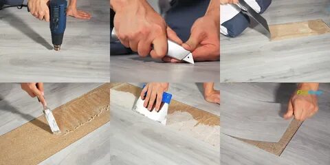 Чем заделать кварцвинил