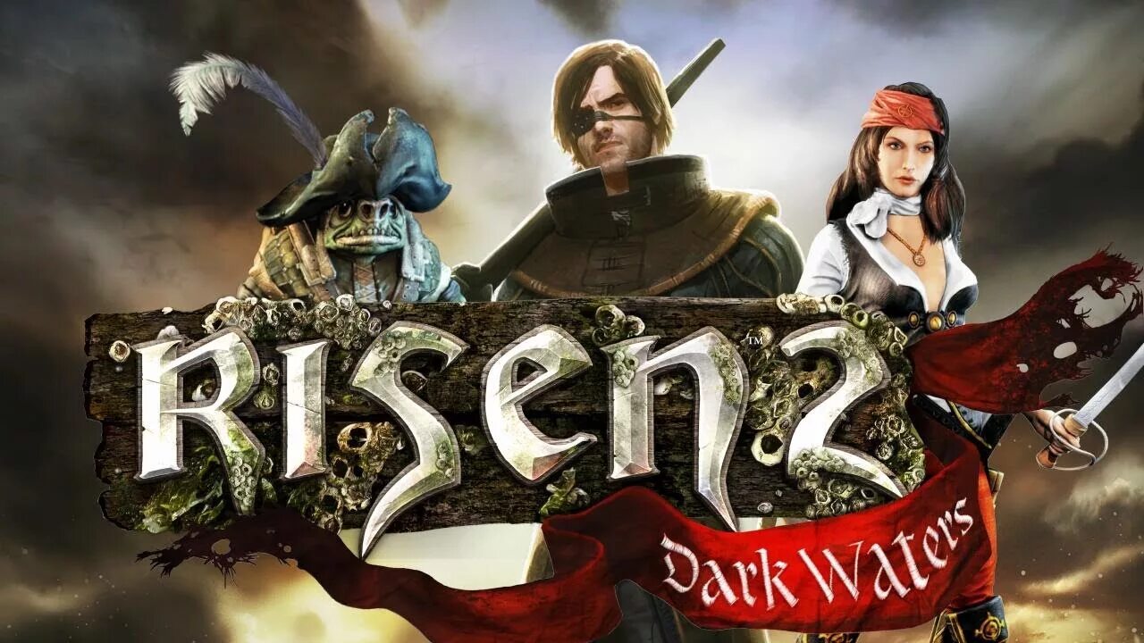 Risen 2: Dark Waters. Ризен 2 обложка. Risen 2 диск. Risen 2 Dark Waters обложка.