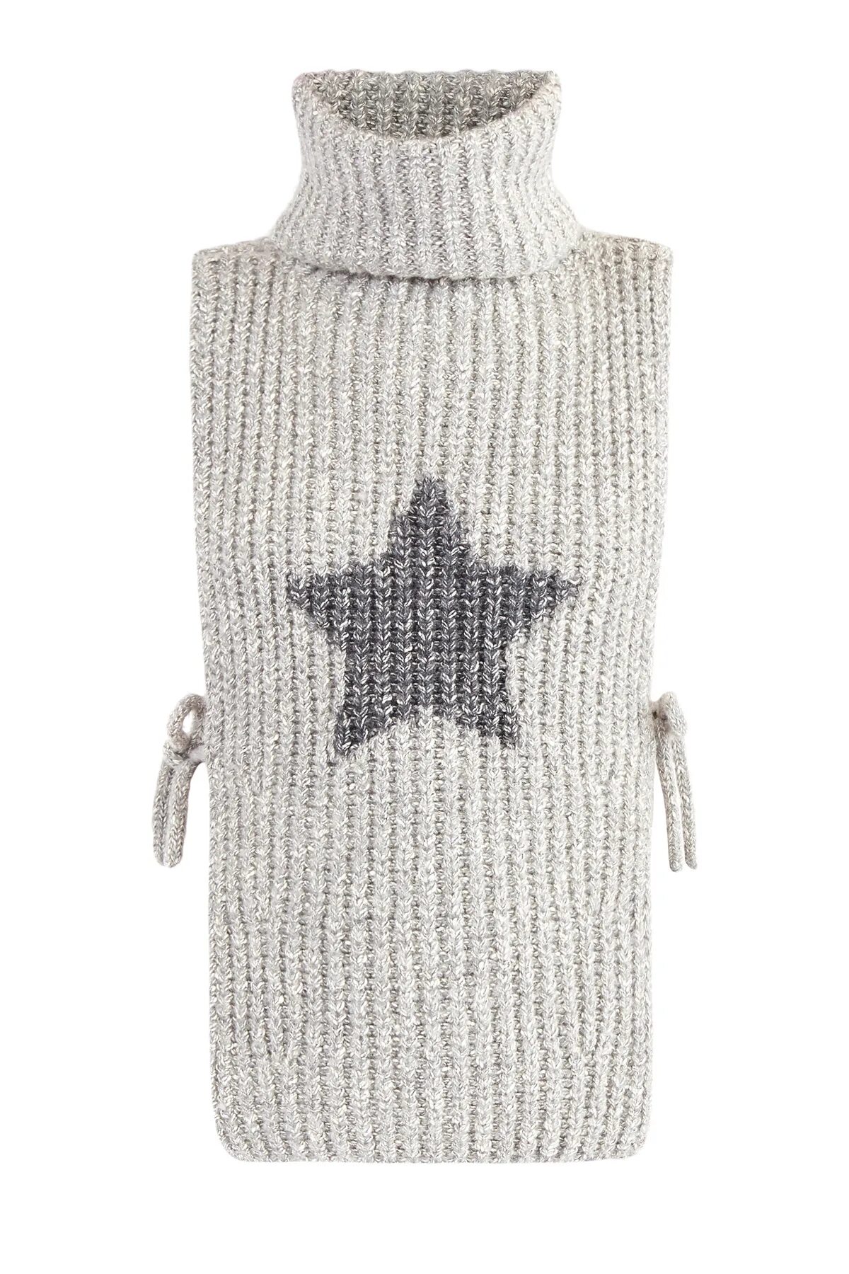 Манишка на завязках. Безрукавка с высоким воротником. Жилет манишка вязаные. Ushatava жилет манишка. Манишка на завязках.