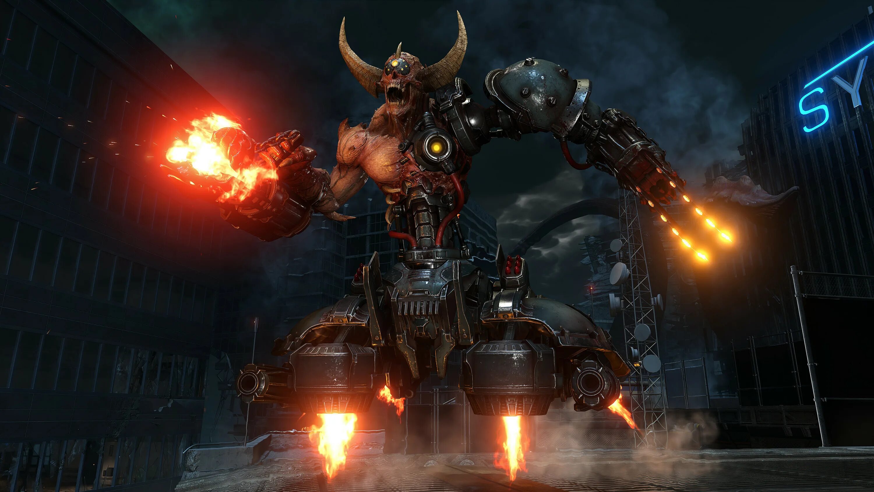Doom boss. Охотник на палача doom eternal.