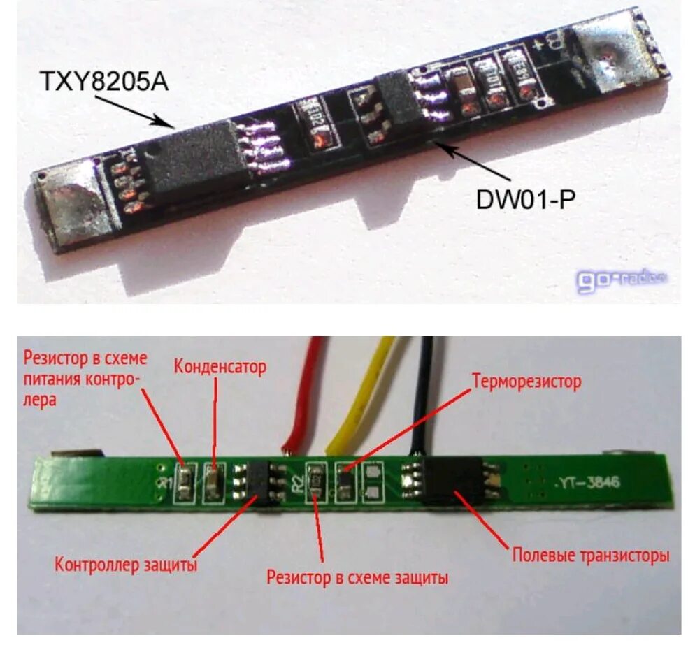 Li ion led