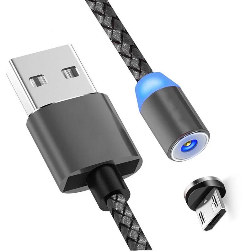 Магнитная usb зарядка для телефона