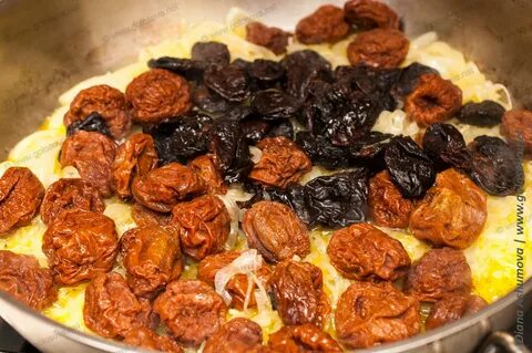 Говядина с грецкими орехами