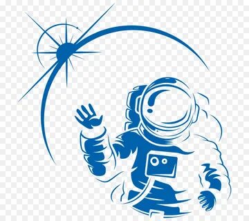 День космонавтики на прозрачном фоне
