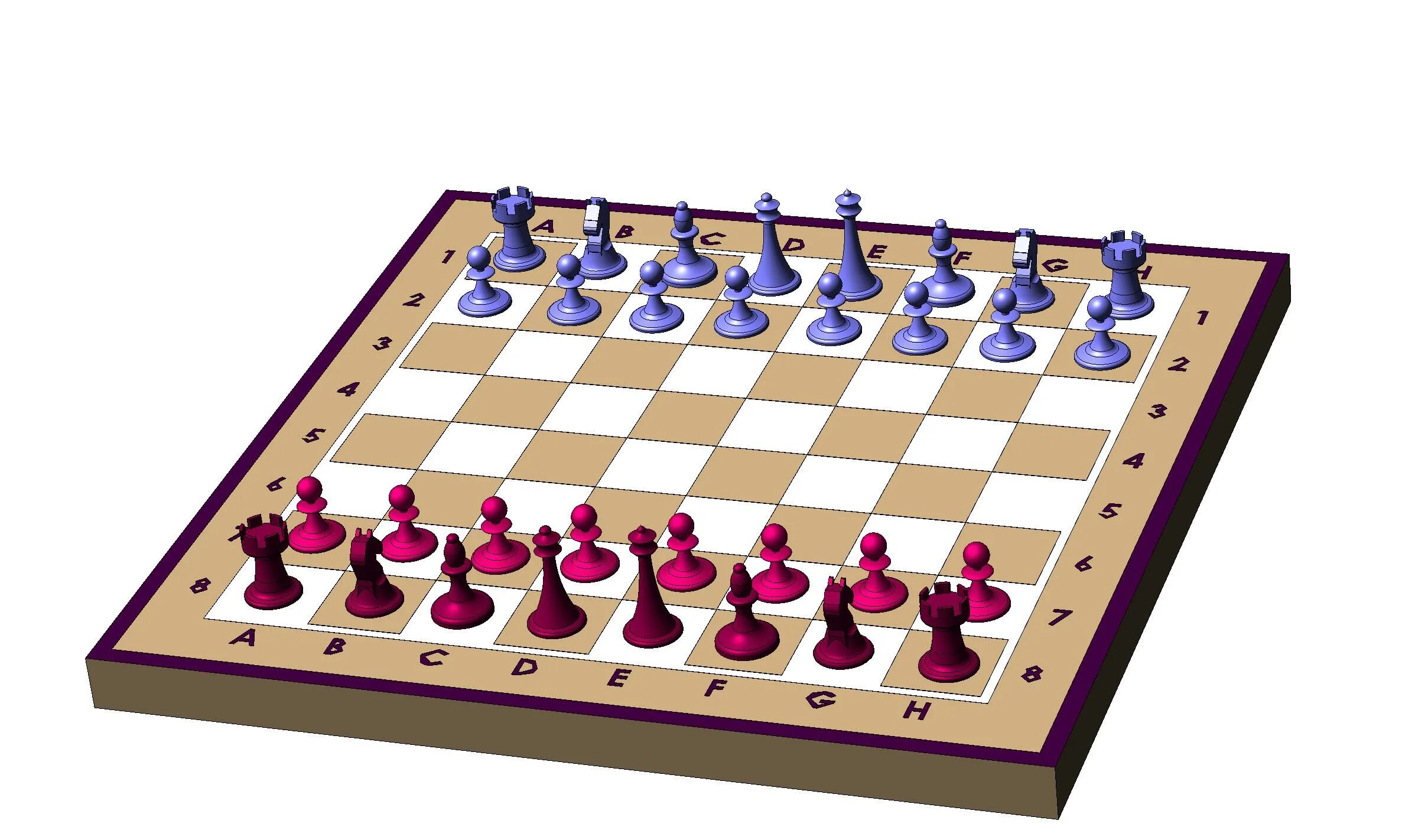 Logic chess track