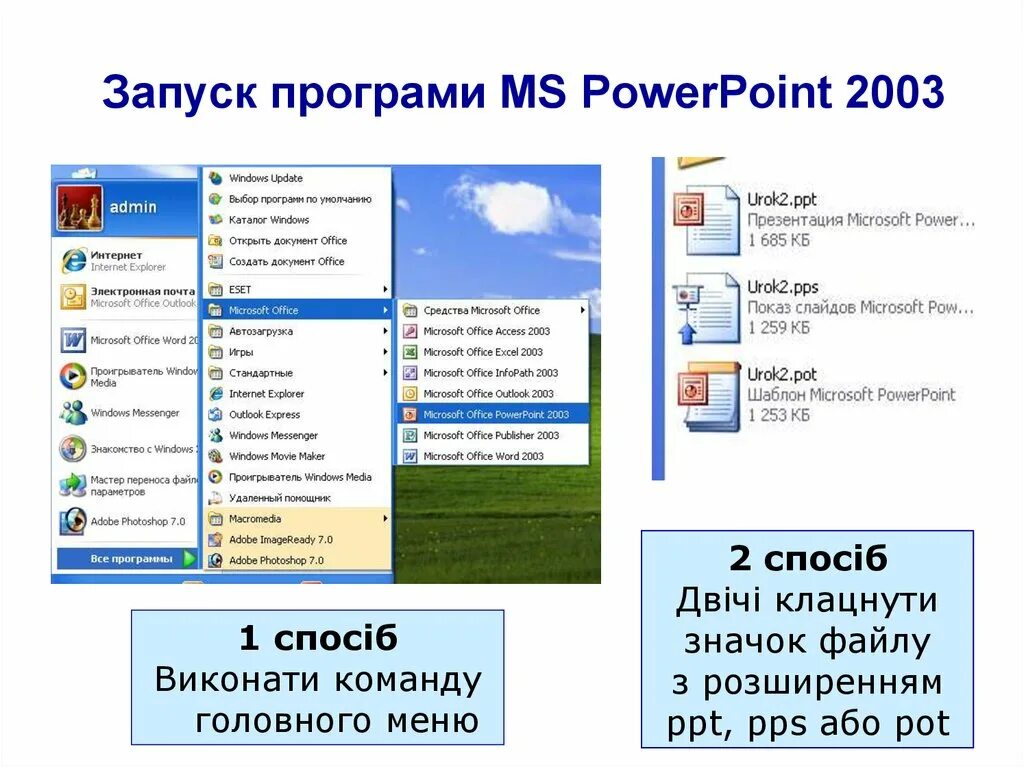 Расширение файлов ms powerpoint