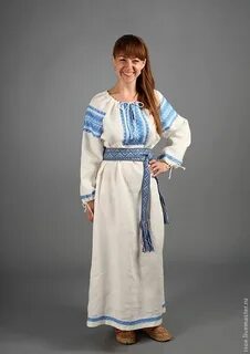 Русский народный костюм женский рубаха