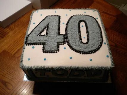 Торт на 40 летие