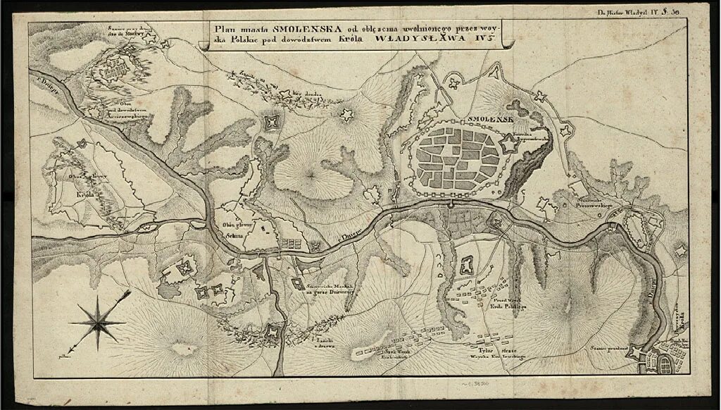 План города Смоленска 18 век. План осады Смоленска 1632. Смоленск 17 века. Карта старого Смоленска.