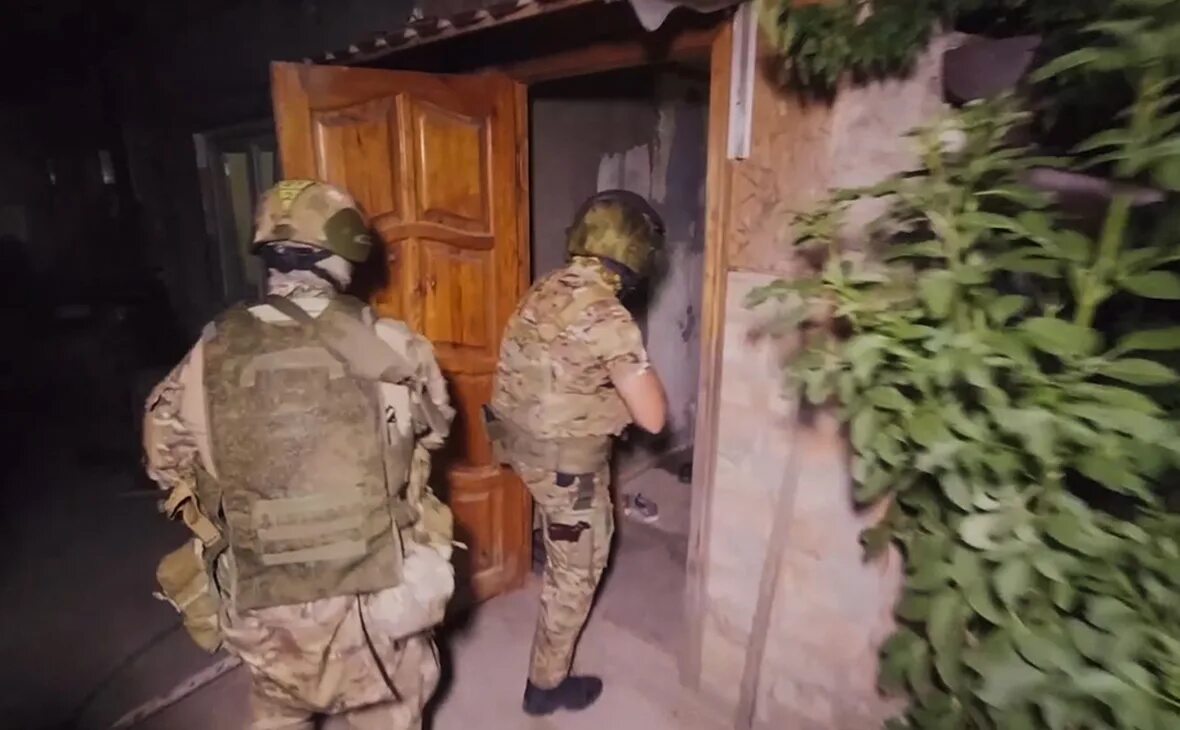 Задержание террористов в Крыму.