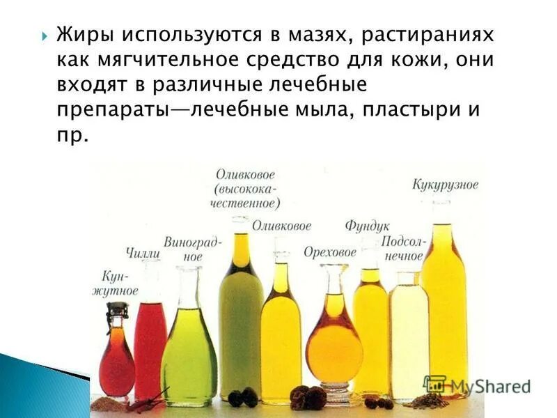 Жиры масла сахара