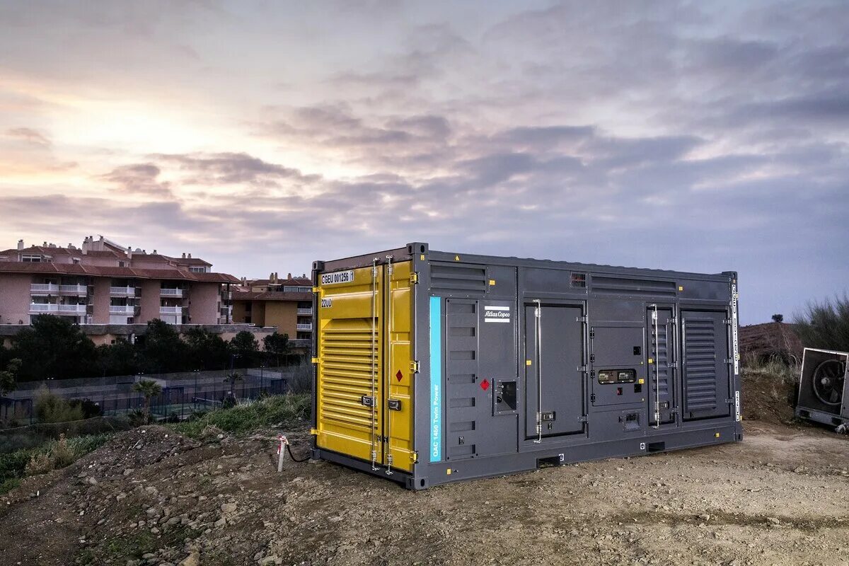 ДЭС MARELLI Generators 320 КВА. Контейнер ДЭС 100. Diesel Generator. Промышленный Генератор.