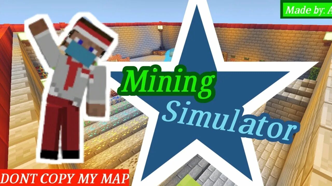 Mining Simulator в майнкрафт карта.