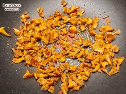 Лисички в духовке рецепт