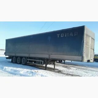 Тентованный полуприцеп тонар