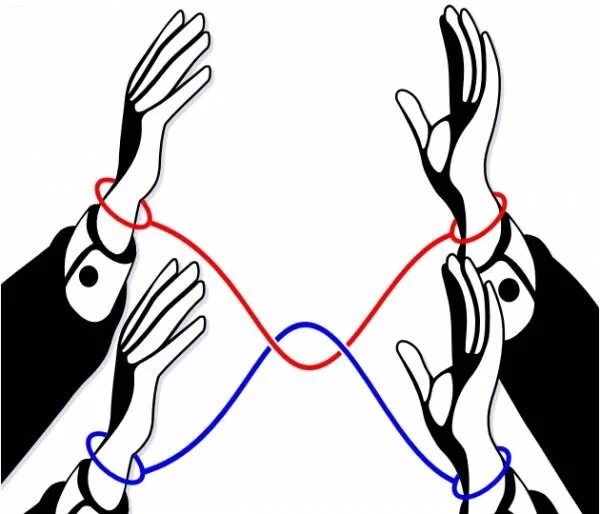 Головоломки с веревками на руках. Фокусы с веревкой. Фокусы с веревочкой для детей. Фокусник с веревкой. Развязать можно а развязать нельзя ответ